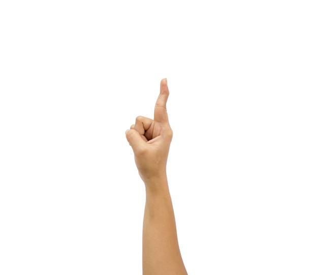 istock A hand showing number one or first sign. 875676476