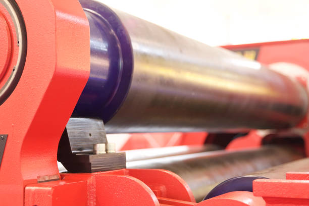 Various metal elements of rolls of rolling mills, machine tools