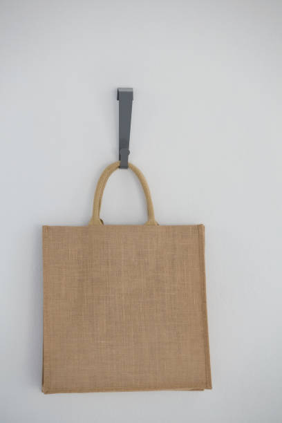 istock Close-up of jute hanging on hook 875685842