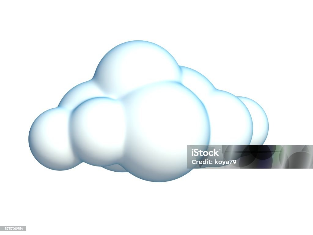 Hoạt Hình Đám Mây 3d Hình Minh Họa Cô Lập Hình ảnh Sẵn có - Tải ...