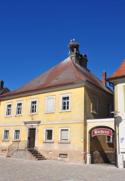 istock Storks nest in Ornbau, Bavaria 875701220