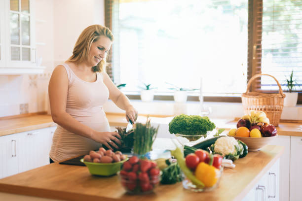 istock Woman preparing meal on kitchen island 875708264