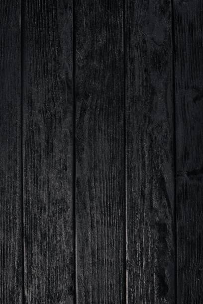 istock Wooden dark texture background. Free space for your text. Top view. 875711428