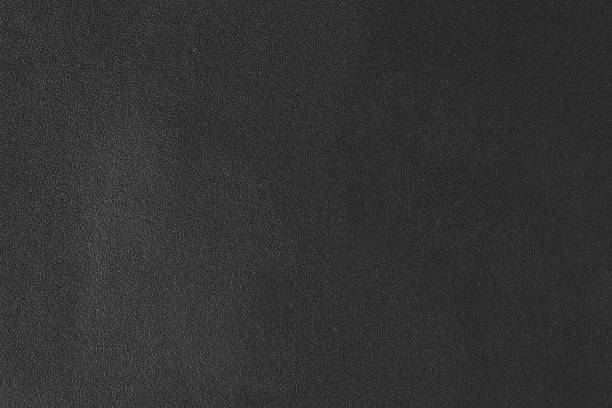 istock Closeup of black leather texture 875727400