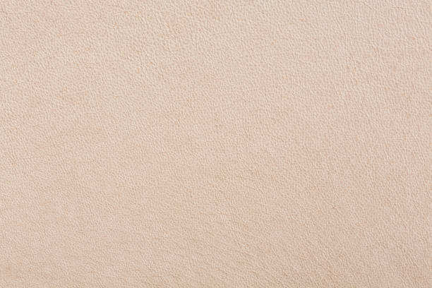 fundo de couro bege brilhante luxo - textured textured effect hide leather - fotografias e filmes do acervo