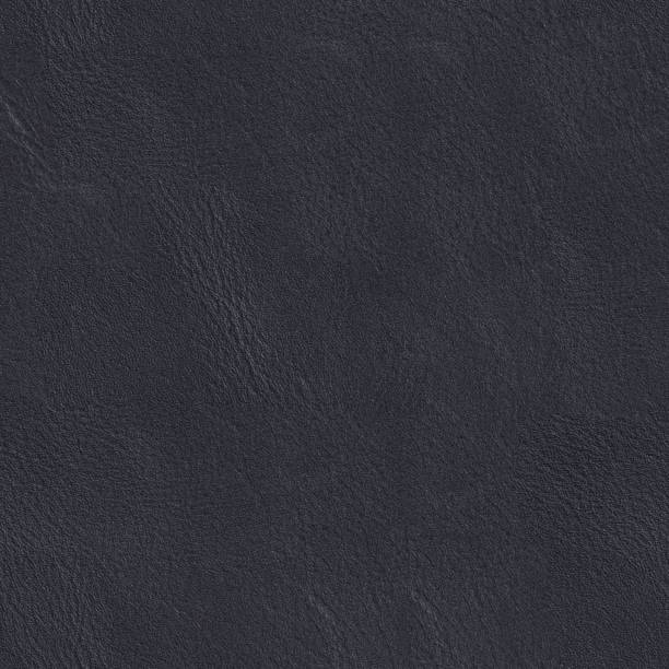 istock Natural dark blue leather texture. Seamless square background, t 875733960