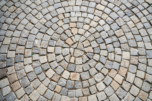 Stone paving texture