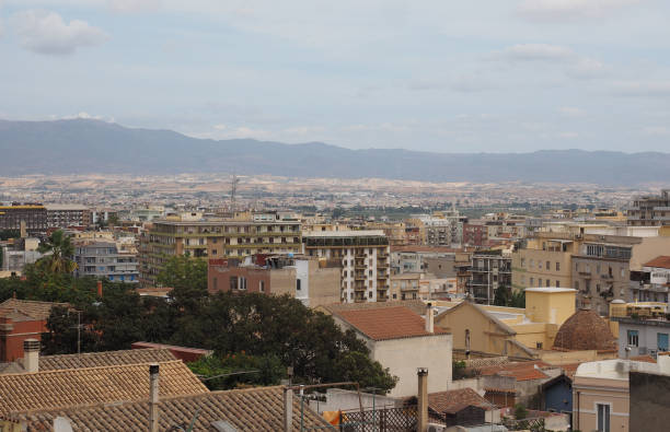 istock Aerial view of Cagliari (hdr) 875771126