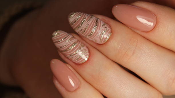 istock Perfect manicure and natural nails. 875819170