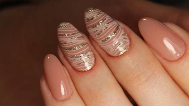 istock stylish design of manicure 875819226