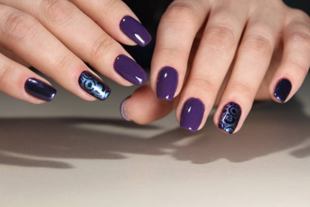 istock Perfect manicure and natural nails. 875825820