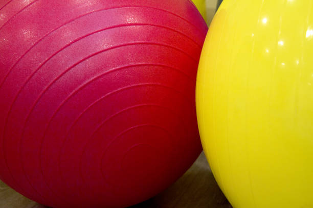 istock Colored balls for gymnastics and pilates classes 875844318