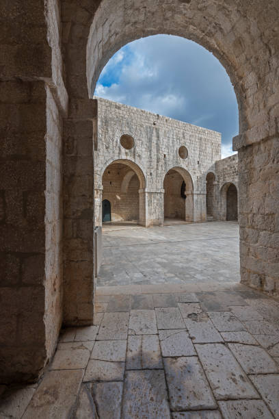 istock Interior of Dubrovnik Fort Lovrijenac 875861200