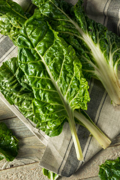 istock Raw Organic Green Swiss Chard 875879864