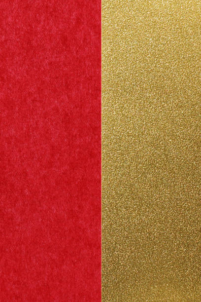 istock Japanese new year red gold paper texture background 875887614