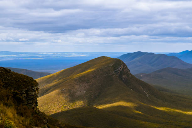 Views of bluff knoll and Stirling ranges. Views of bluff knoll and Stirling ranges, Western Australia. bluff knoll stock pictures, royalty-free photos & images