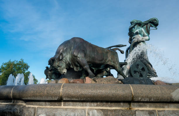 istock Gefion Fountain opened 1908 in Copenhagen Denmark 875899828