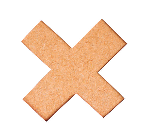 istock Delete button. Wrong mark icon, multiply icon sign. multiply icon symbol of wood texture on white background 875904206