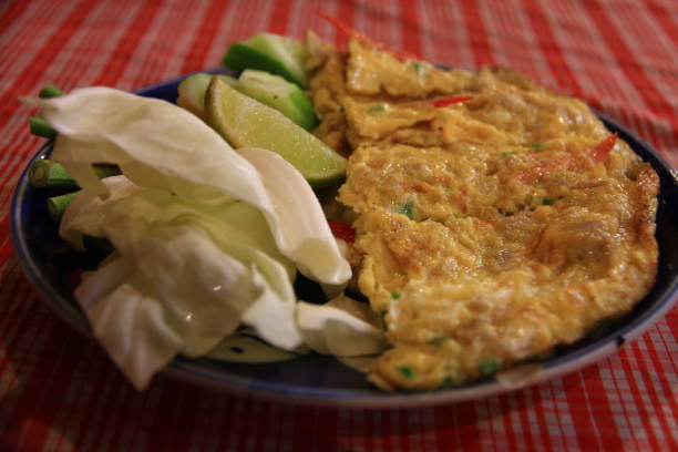 istock Fish Omelette, Cambodian Cuisine 875910682