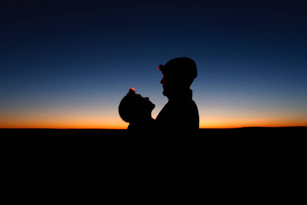 istock Couple hiking together in the wilderness 875913284