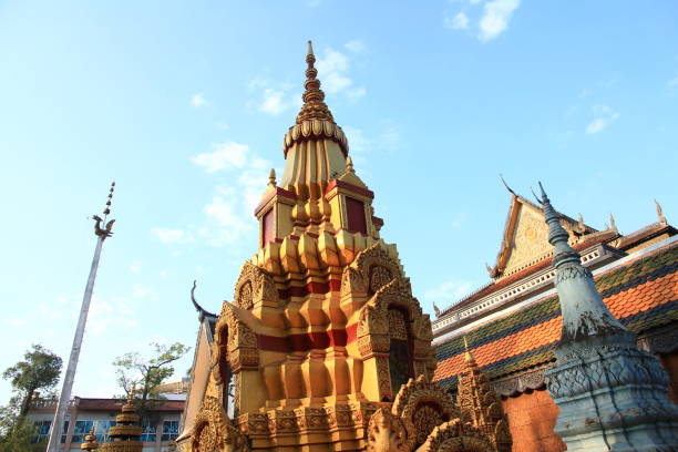 Wat Preah Prom Rath in Siem Reap, Cambodia
