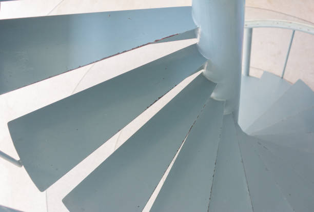 istock Close up Staircases in interior design. 875917518