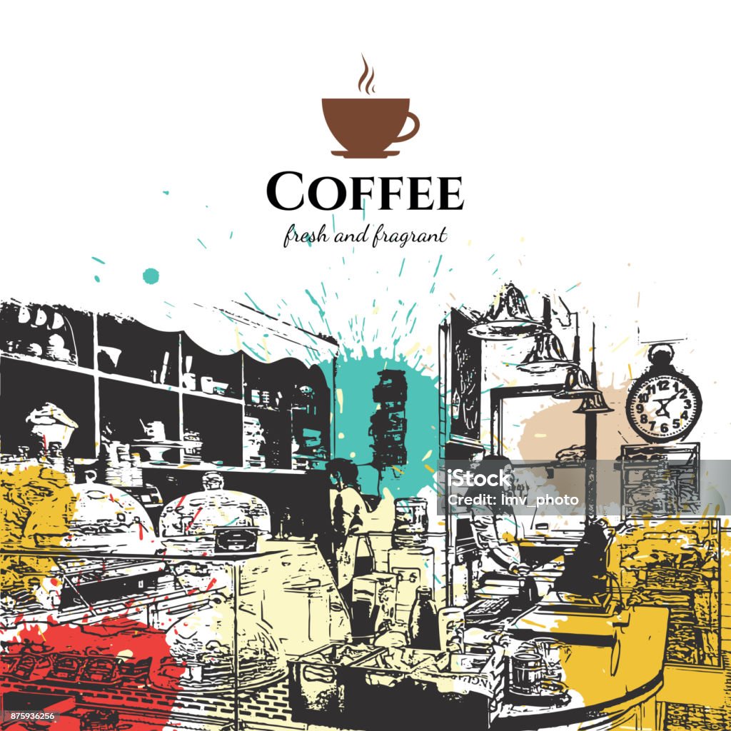 Graphics For Cafe Restaurant Menu Design Vector Menu Brochure Template For Cafe Coffee ...