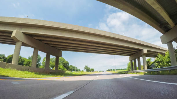 istock Driving West on Interstate highway through Tennessee. 875937898