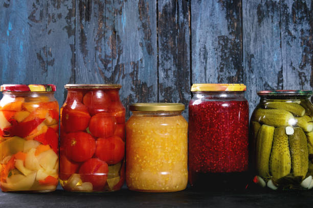 istock Variety of pickled vegetables 875941430