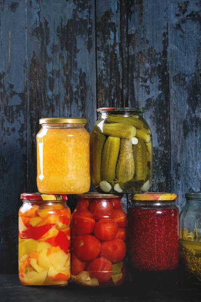 istock Variety of pickled vegetables 875941444