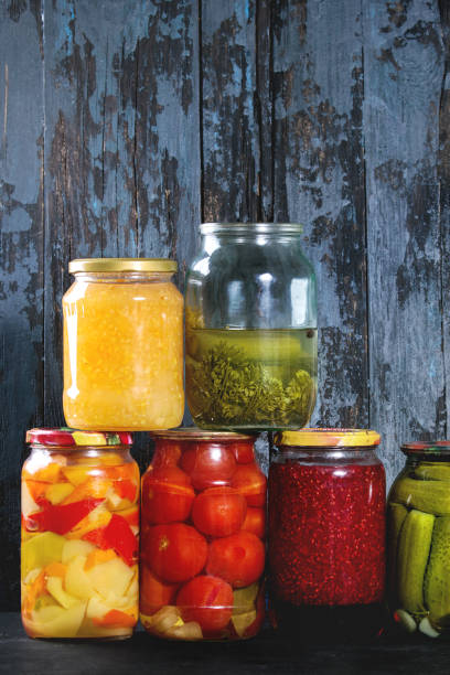 istock Variety of pickled vegetables 875941452
