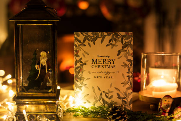 istock Christmas wishing card 875941610