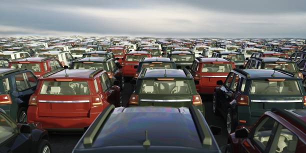 istock Unbrended Cars (3D model) 875943958