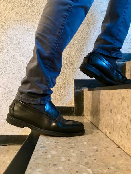 istock Career stairs in the morning 875980668