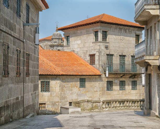 istock Pontevedra, Camino de Santiago trail, Spain 875983874