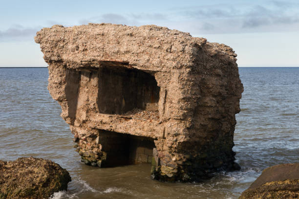 istock Abandoned old northern fortress. 875988204