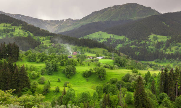 plateau domy - turkey black sea coast zdjęcia i obrazy z banku zdjęć