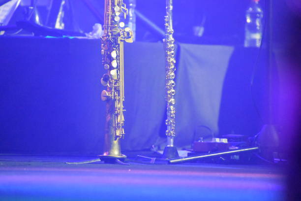 istock A musician plays saxophone in concert 875992496