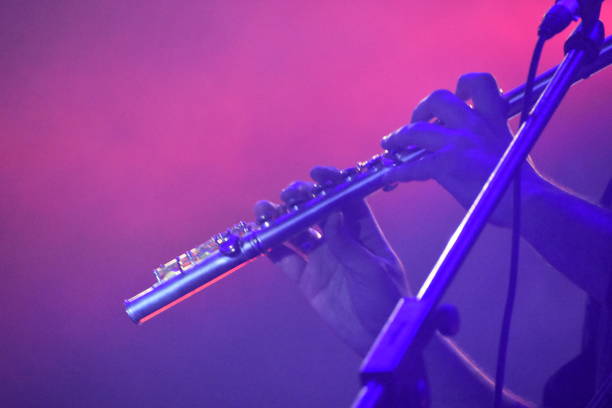istock A musician plays a flute at a concert 875992966