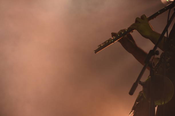 istock A musician plays a flute at a concert 875992974