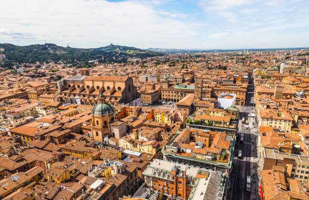 istock Aerial view of Bologna (hdr) 875995906