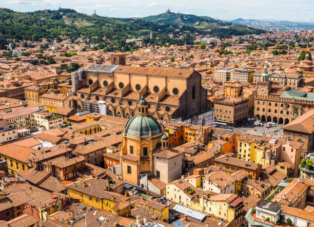 istock Aerial view of Bologna (hdr) 876000366