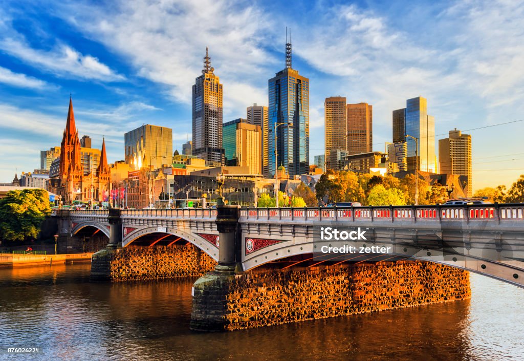 Me Princes Br Morning light - Photo de Melbourne - Australie libre de droits