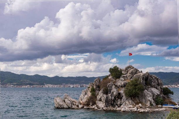 istock Marmaris - Turkey. October 18, 2013. Sea and Marmaris. 876026308
