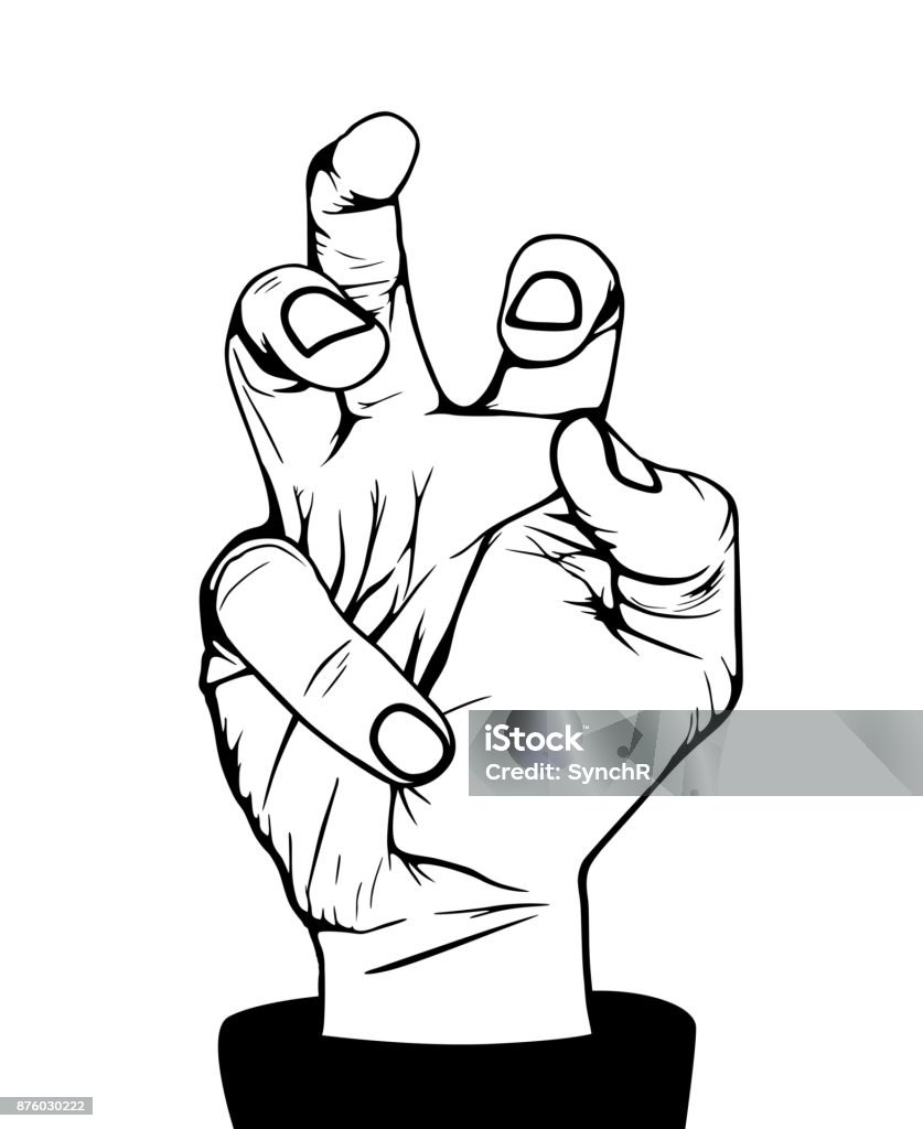 Angry Hand Motion Angry Hand Stock Illustration - Download Image Now - Adult, Adults Only ...