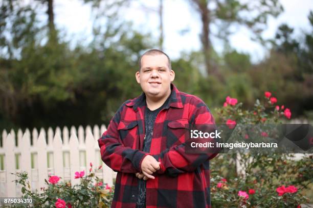 Disabled Man Stock Photo - Download Image Now - Autism, Adult, Young Adult