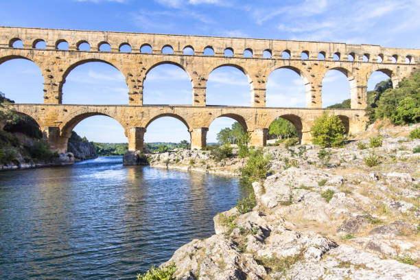 istock Pont du Gard, France 876037466