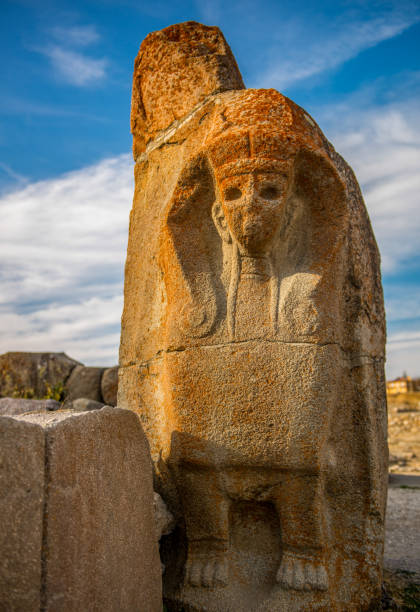 Corum - Turkey. November 06, 2013. Hattusha: the Hittite Capital stock photo