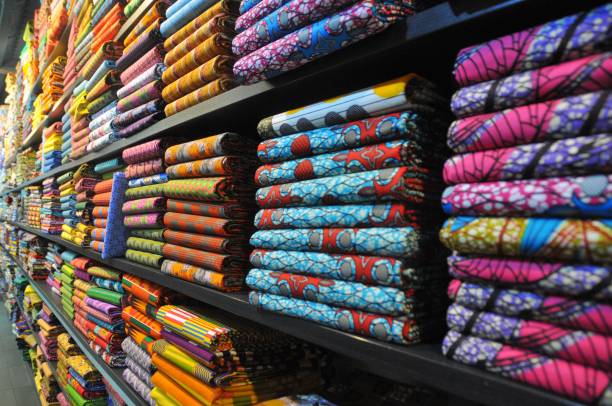 istock Inside shop of bed linen and textiles 876049358