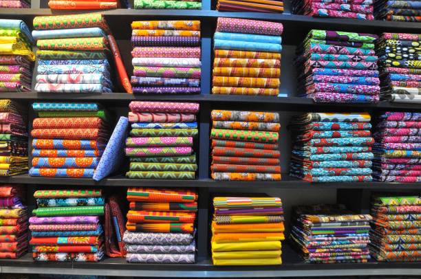 istock Inside shop of bed linen and textiles 876049362
